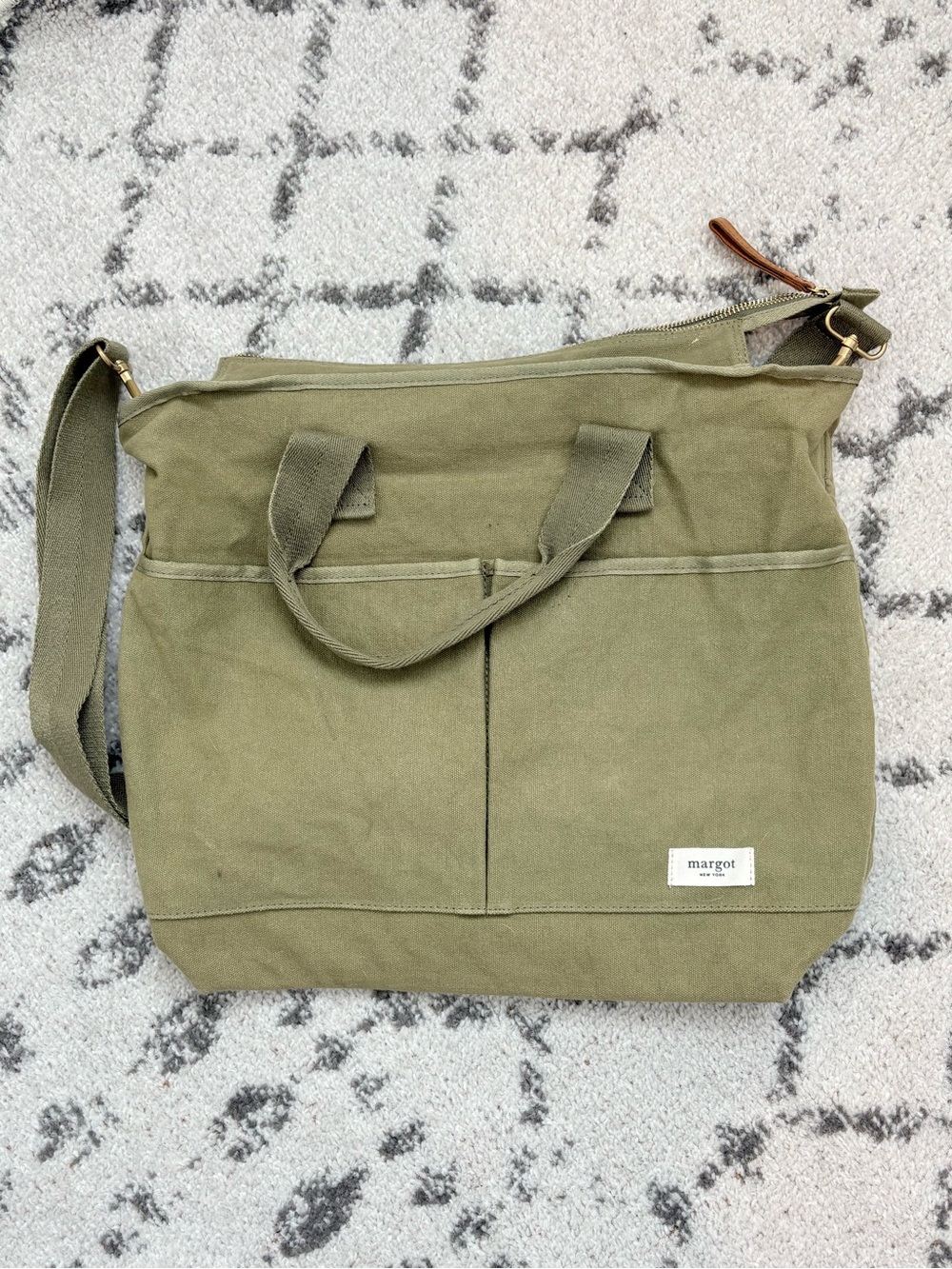 Margot New York Crossbody Canvas Bag